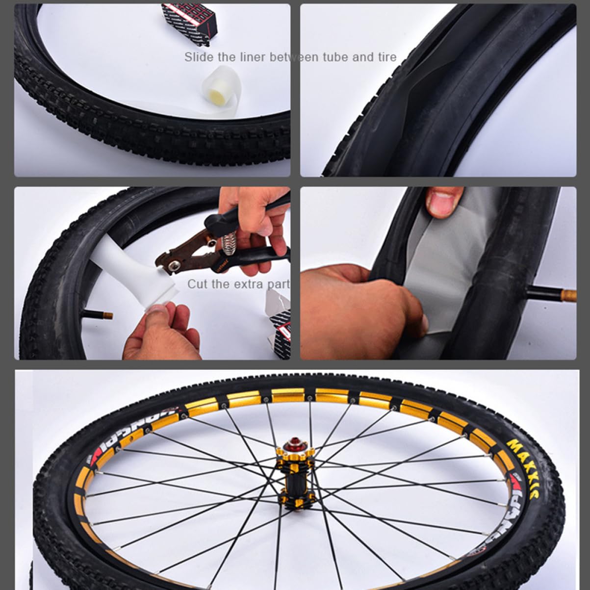 Premium Bike Rim Tape - Durable Rim Protecting Strip & Tire Cushion Cover for Road & Mountain Bikes | Perfect for Cycling, Commuting & Off-Road Adventures