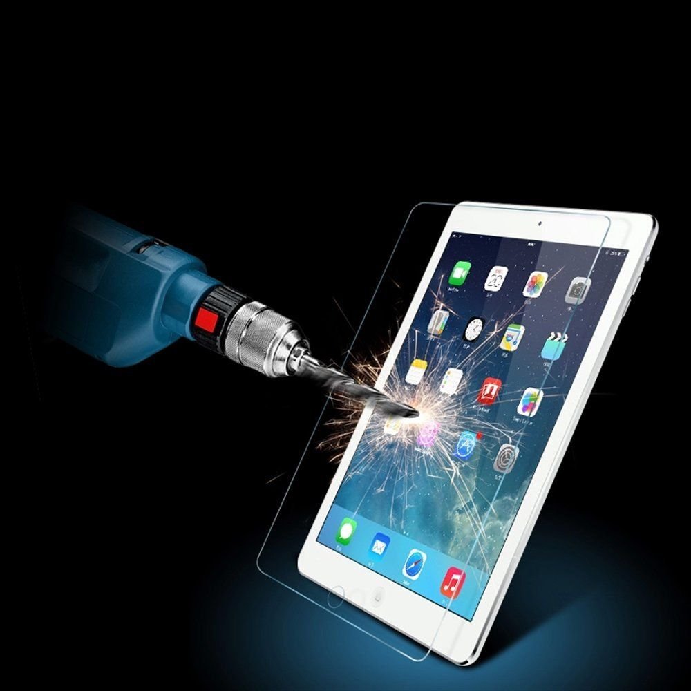 2 Pack Tempered Glass Screen Protector for iPad 9.7 Inch (6th/5th Gen 2018/2017, Air 1/2, Pro 9.7