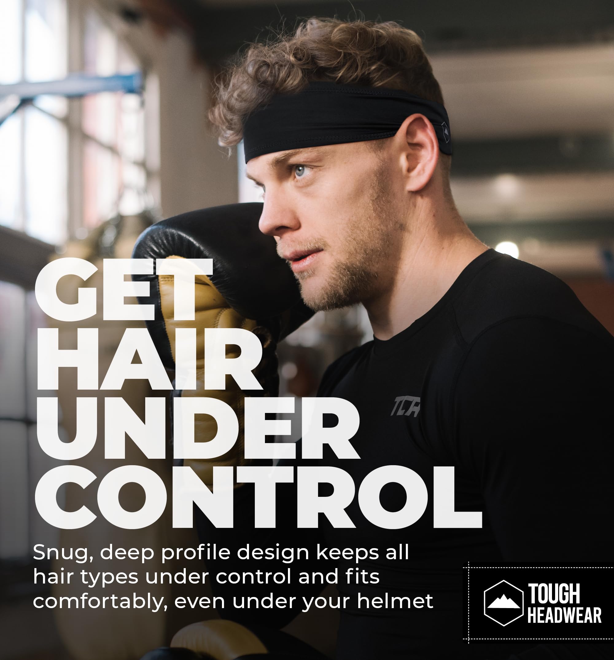 **Men's Sweatbands - Breathable Sports Headbands for Running, Tennis & Workouts - Unisex Athletic Sweatband for Men & Women - Stay Dry & Comfortable During Exercise**    *(Perfect for Gym, Jogging, Yoga & High-Intensity Training)*