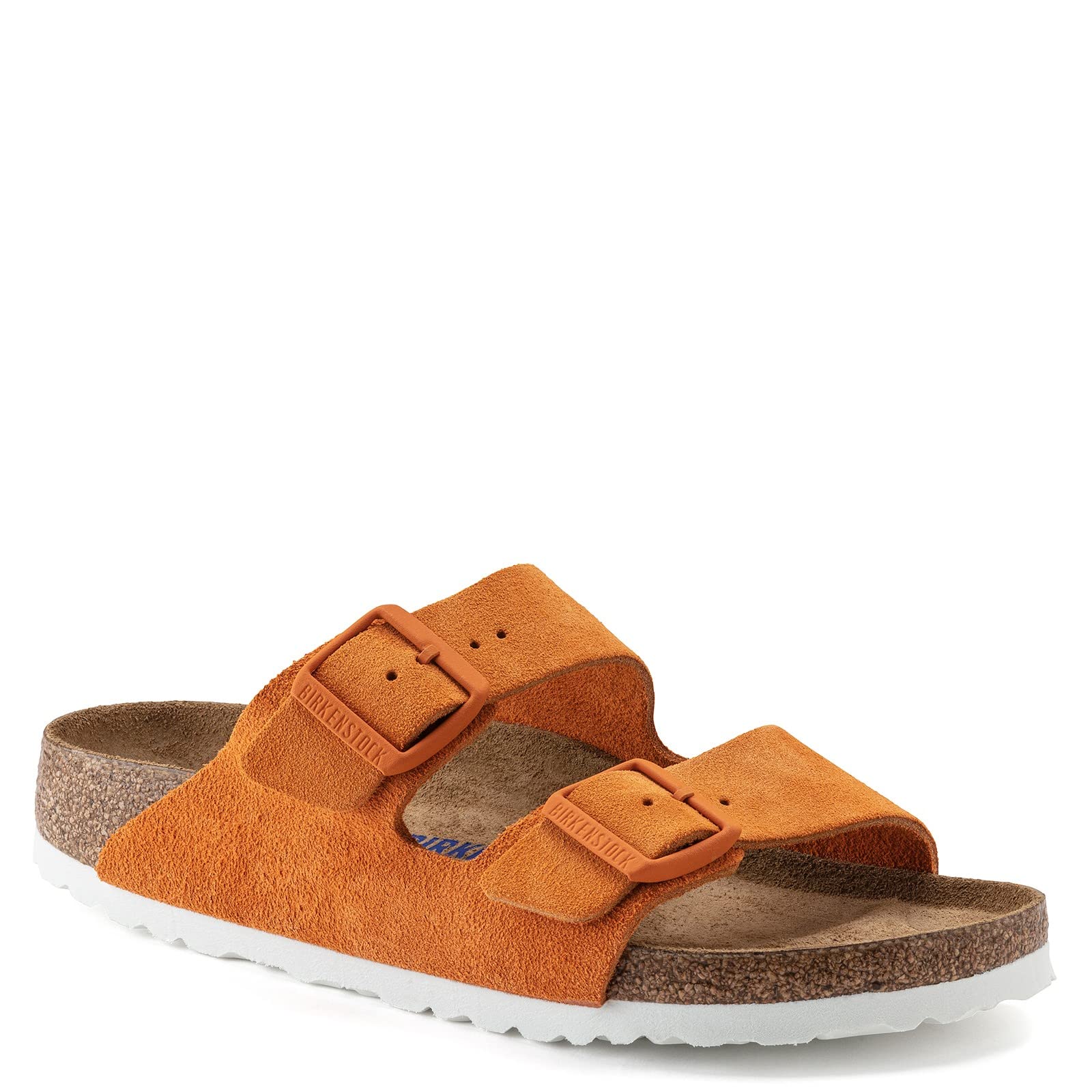Birkenstock Women's Arizona SFB Iron Oil Leather Sandals - Comfortable Slides for Casual Wear, Beach, and Everyday Use