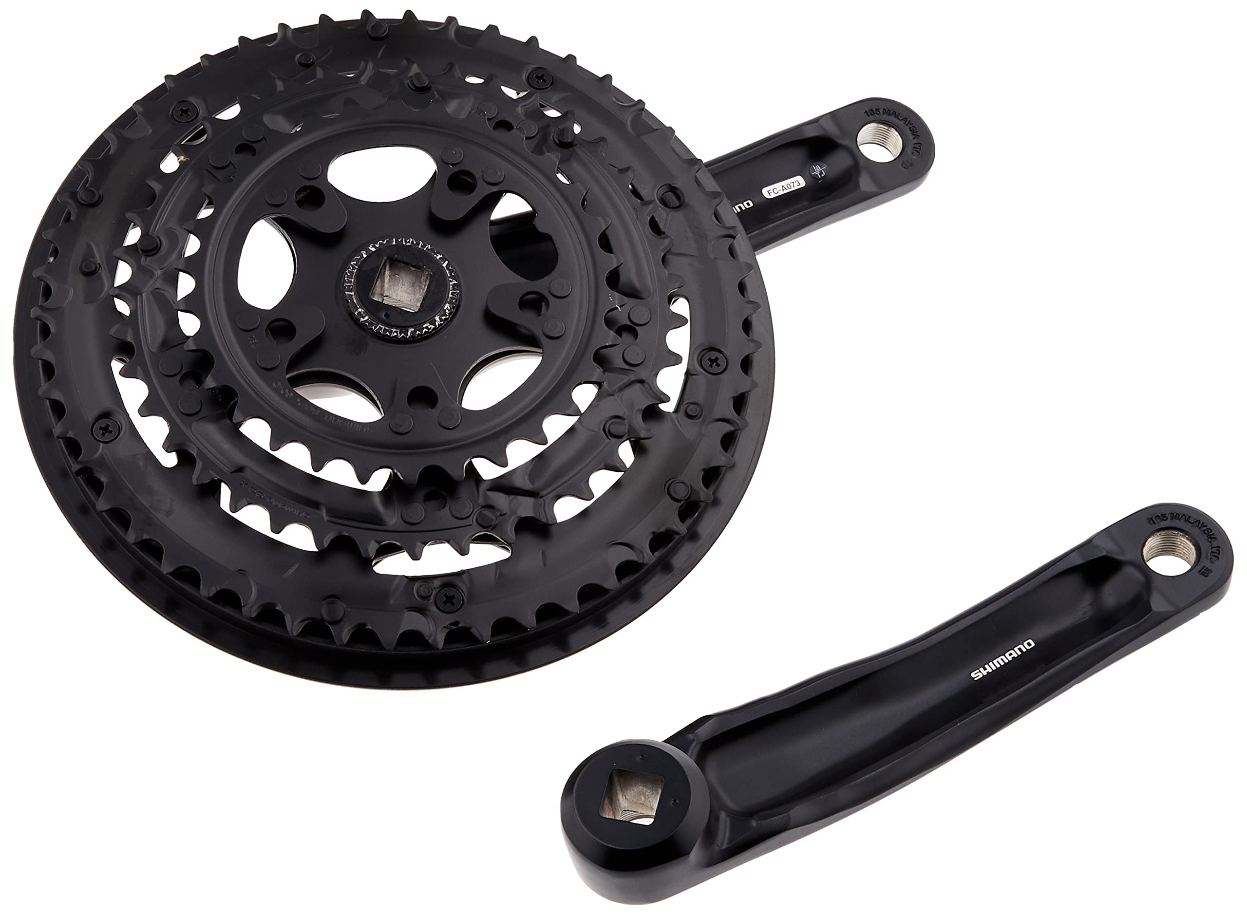 Shimano Tourney FC-A073 52T Black Chainring for Road Bikes - Compatible with 2014 Models - Perfect for Cycling, Commuting & Road Racing