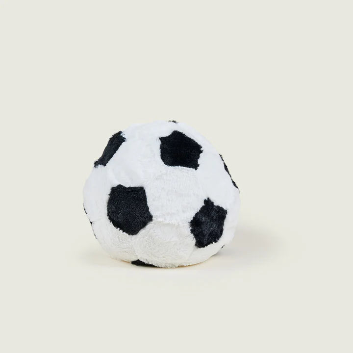 Warmies Football - Soft Plush Stuffed Animal with Microwavable Heat for Kids & Adults | Perfect for Stress Relief, Warmth & Comfort at Home, Office or Travel