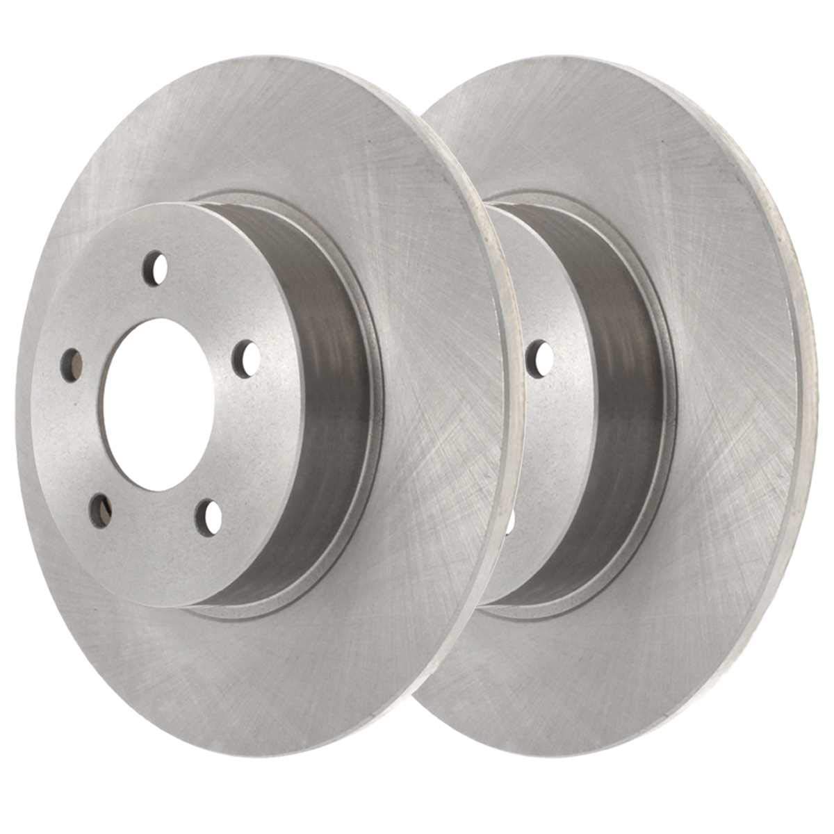 XEMRVGU Rear Brake Rotor Pair for Ford Transit Connect 2013-2018 - Durable & Quiet Performance for City Driving & Commercial Use