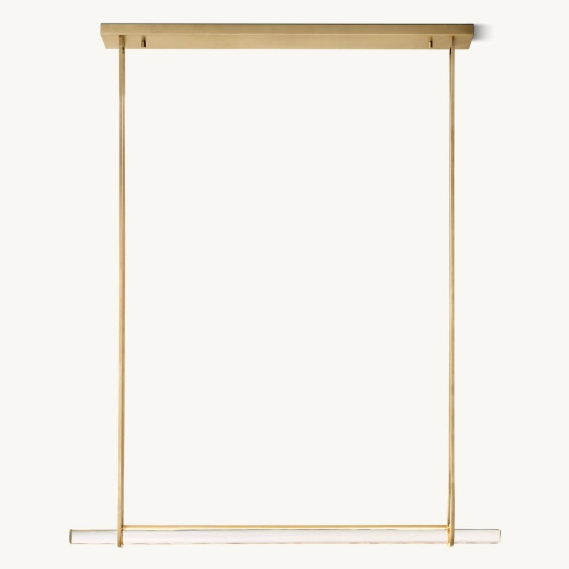 Modern Single Bar Linear Chandelier 60
