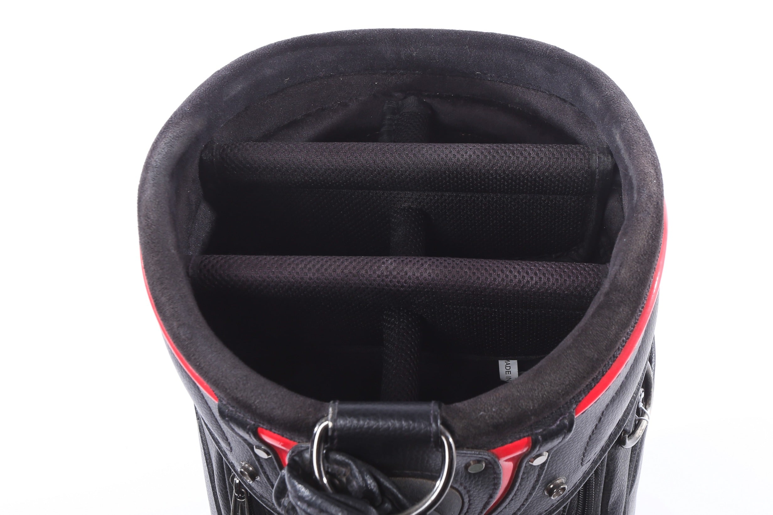 Srixon Staff Golf Bag with 6 Dividers & 8 Pockets - Lightweight Durable Stand Bag for Men & Women - Perfect for Golf Tournaments, Driving Range & Course Play