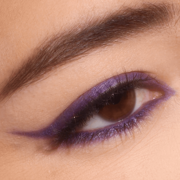 Shimmer Eyeliner (005, Violet) - Long Lasting Waterproof Liquid Eyeliner for Dramatic Eye Makeup, Perfect for Party, Night Out and Special Occasions