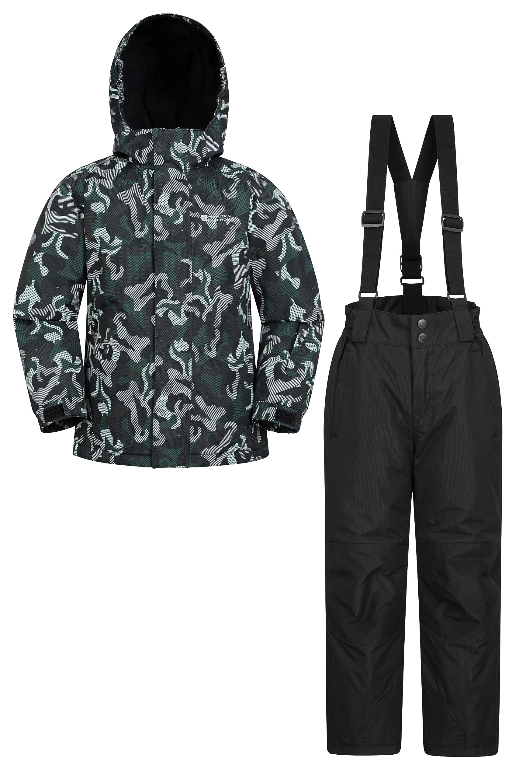 Mountain Warehouse Kids Ski Jacket & Pants Set - Waterproof Winter Snowsuit for Boys & Girls - Perfect for Skiing, Snowboarding & Outdoor Winter Activities