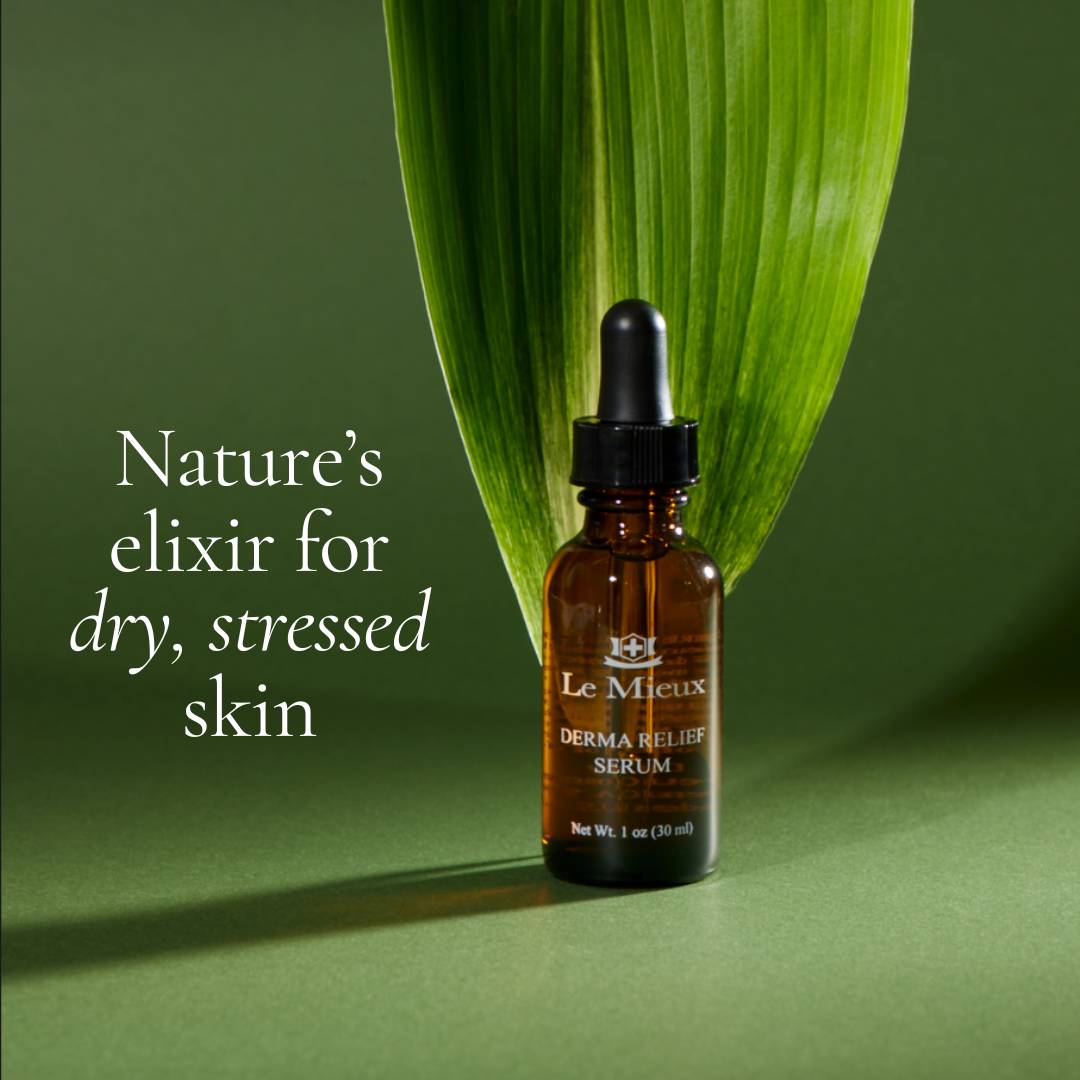Derma Relief Serum for Dry & Sensitive Skin - Hydrating & Soothing Facial Treatment for Eczema & Rosacea - Perfect for Nighttime Skincare Routine