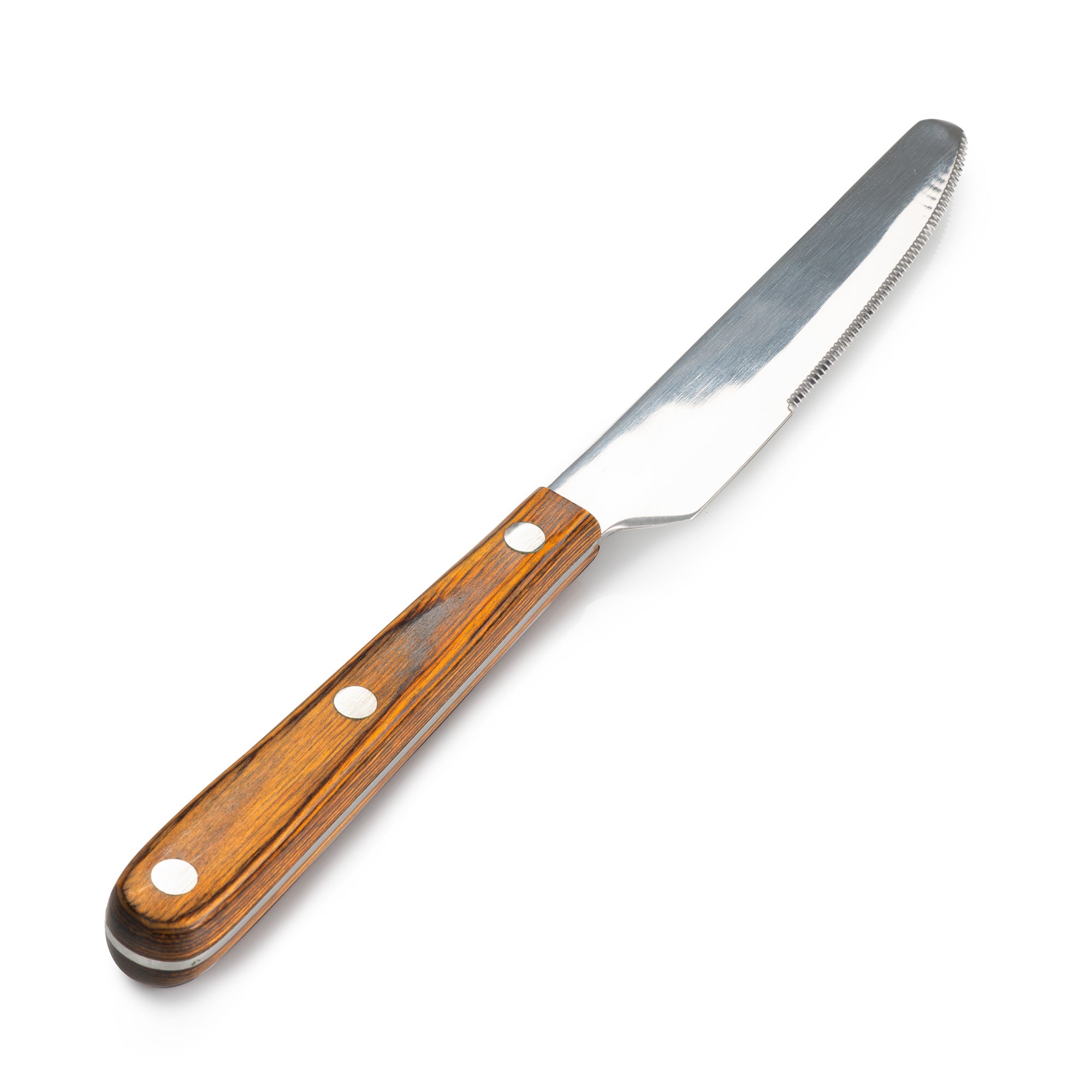 Premium Rakau Stainless Steel Table Knife - Sharp Kitchen Cutlery for Dining, Cooking & Food Prep | Durable & Ergonomic Design for Home & Restaurant Use