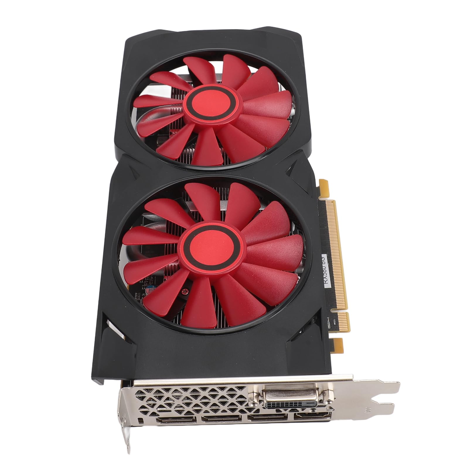 Annadue RX580 8GB GDDR5 256-Bit Gaming Graphics Card with Dual Cooling Fans | PCIe Video Card for Desktop PC | Perfect for 1080p Gaming, Video Editing & Cryptocurrency Mining