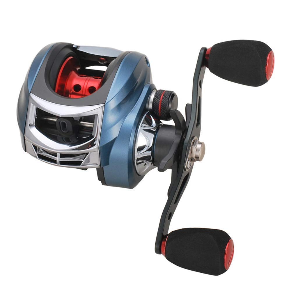 Best Left Hand Spinning Fishing Reel Combo - Corrosion Resistant Metal Gear for Saltwater & Freshwater Fishing | Lightweight Spinning Wheel for Bass, Trout & Surf Casting | Perfect for Beginners & Professional Anglers