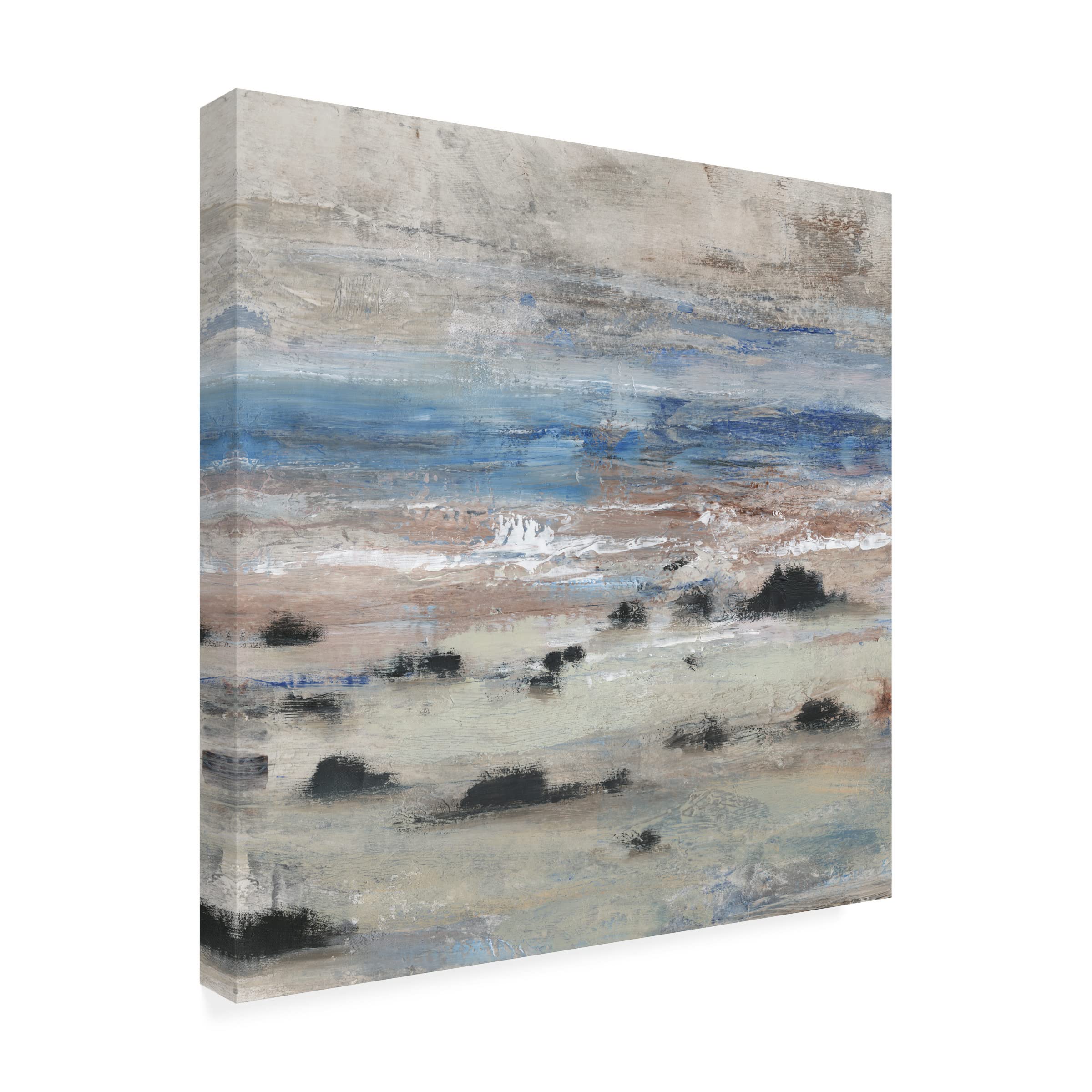 Tim O'Toole 'Tempest of the Sea I' Canvas Wall Art Print - Ocean Wave Painting for Living Room, Bedroom & Office Decor