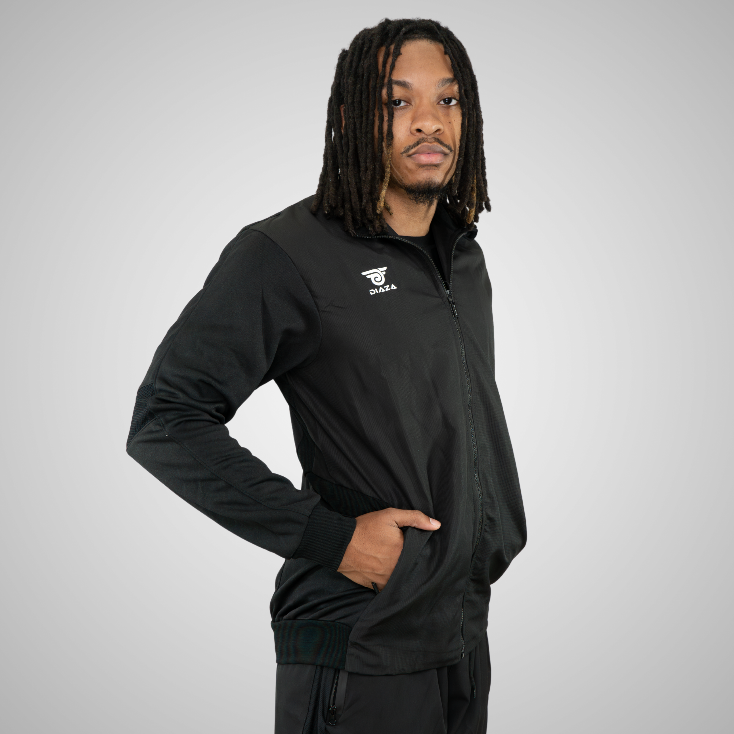 Midnight Diaza Jacket - Stylish Waterproof Windbreaker for Men & Women | Perfect for Hiking, Running & Outdoor Adventures