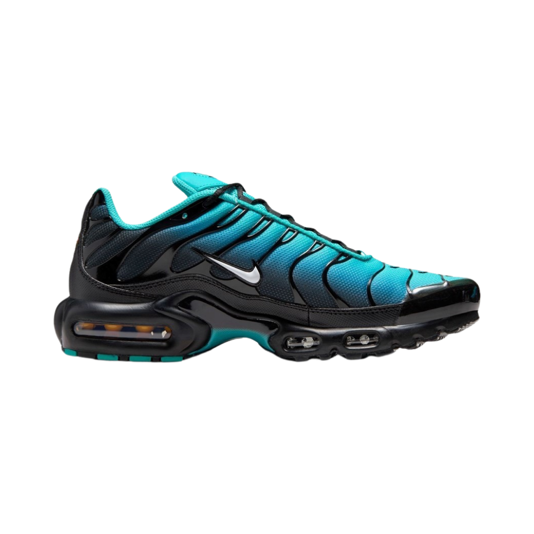 Nike Air Max Plus TN Caribbean Summit White Black Blue Running Shoes - Men's Athletic Sneakers for Gym, Workout & Casual Wear