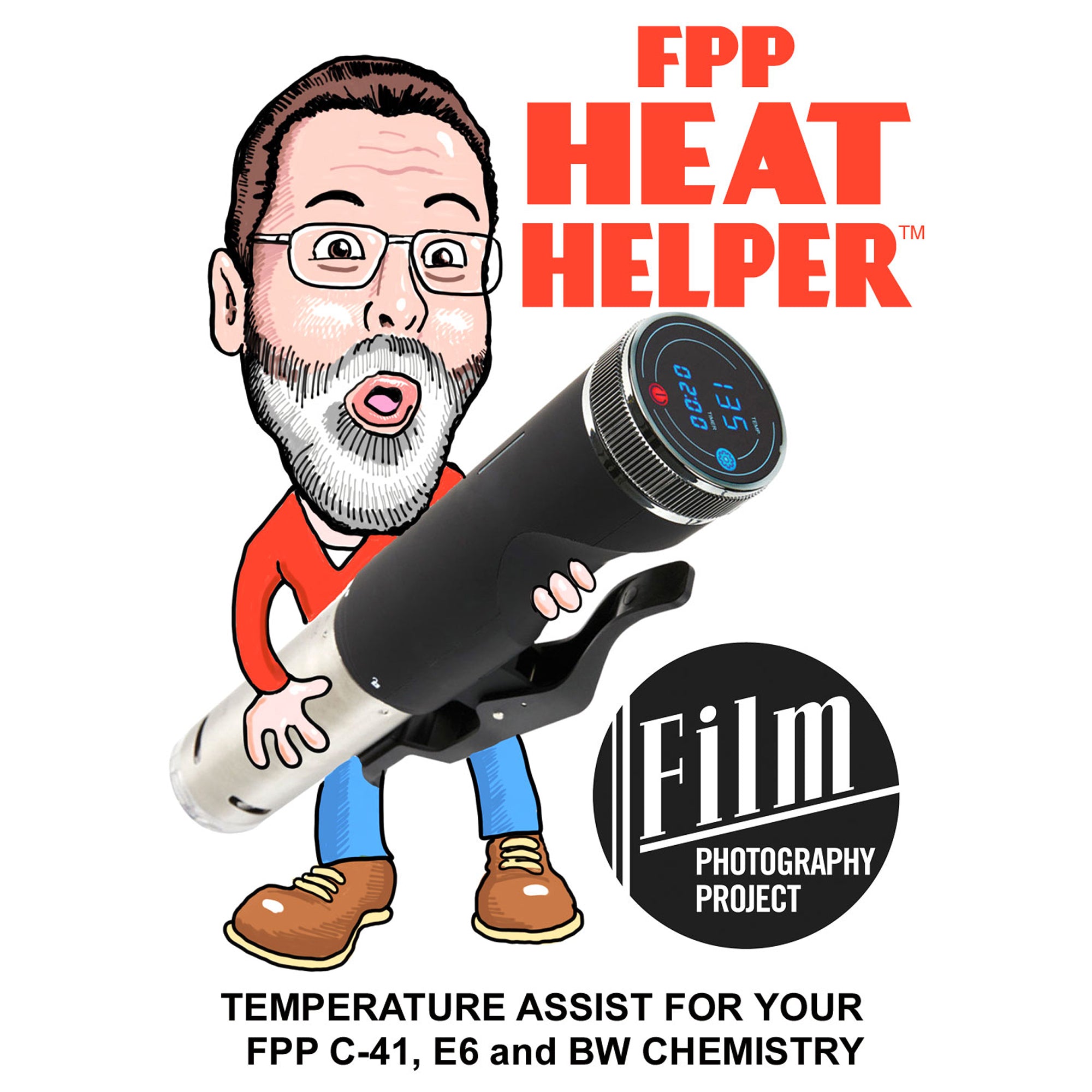 Darkroom Supplies & FPP Heat Helper - Essential Darkroom Equipment for Film Development & Photo Printing | Perfect for Photography Studios & Home Darkrooms