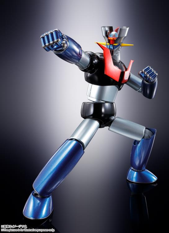 Bandai Soul of Chogokin GX 105 Mazinger Z (Kakumei Shinka) Action Figure - Premium Collectible Robot Toy for Anime Fans & Model Kit Enthusiasts - Perfect for Display, Gifts, and Anime Collections