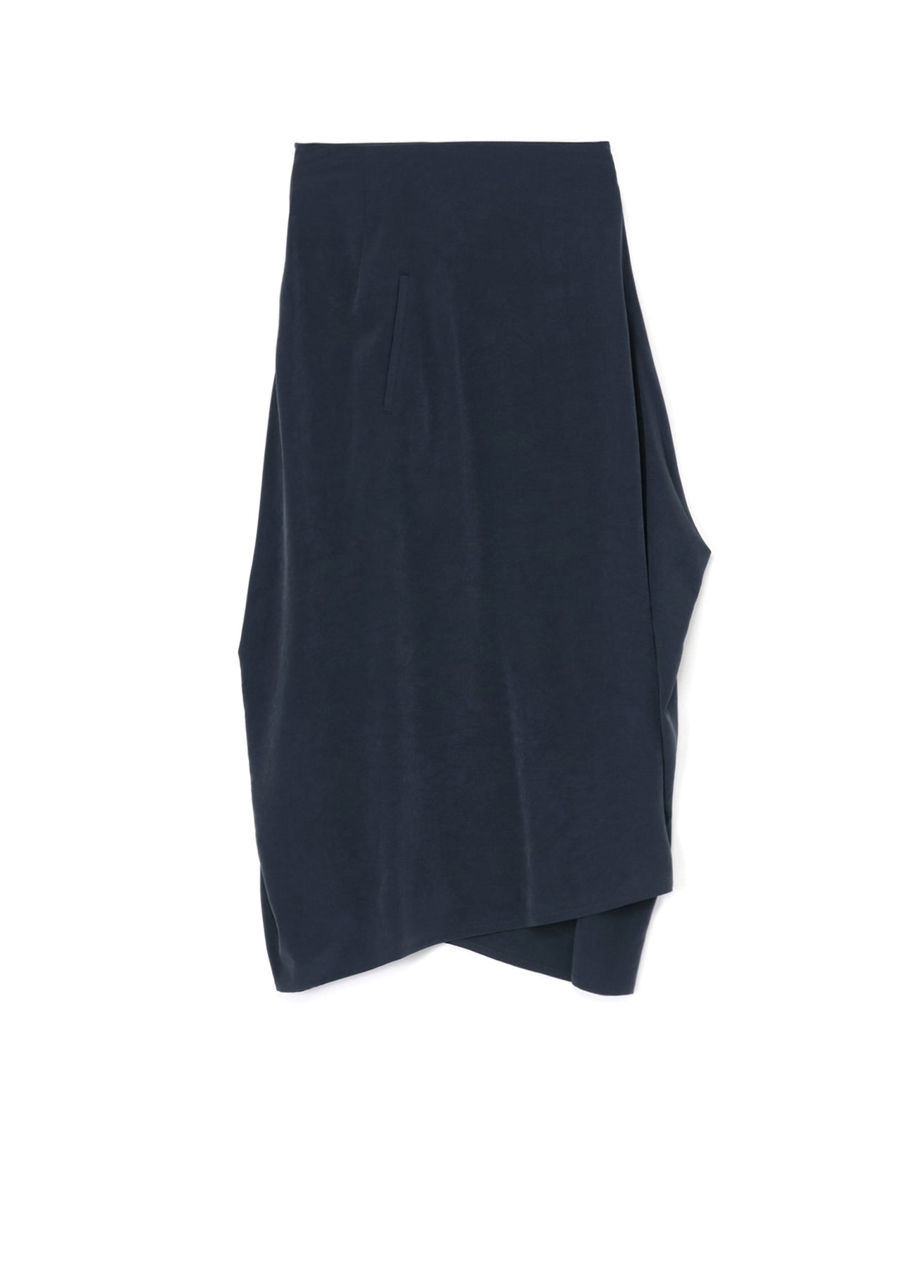 Elegant Crepe de Chine Panel Tuck Flared Skirt - Women's A-Line Midi Skirt for Office, Party & Casual Wear