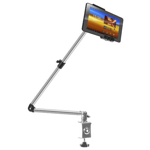 Universal 360° Adjustable Tablet & Phone Stand Holder for Desk, Bedside, Office - Perfect for Watching Movies, Video Calls & Hands-Free Reading