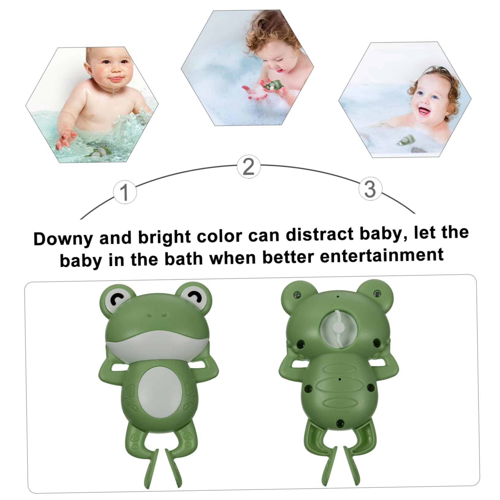 VICASKY 2-Pack Bath Toys for Kids - Fun Shower & Bathtub Play Set, Floating Puzzle Toys for Toddlers, Summer Beach Water Games - BPA-Free Plastic Bathing Playthings for Indoor & Outdoor Water Activities