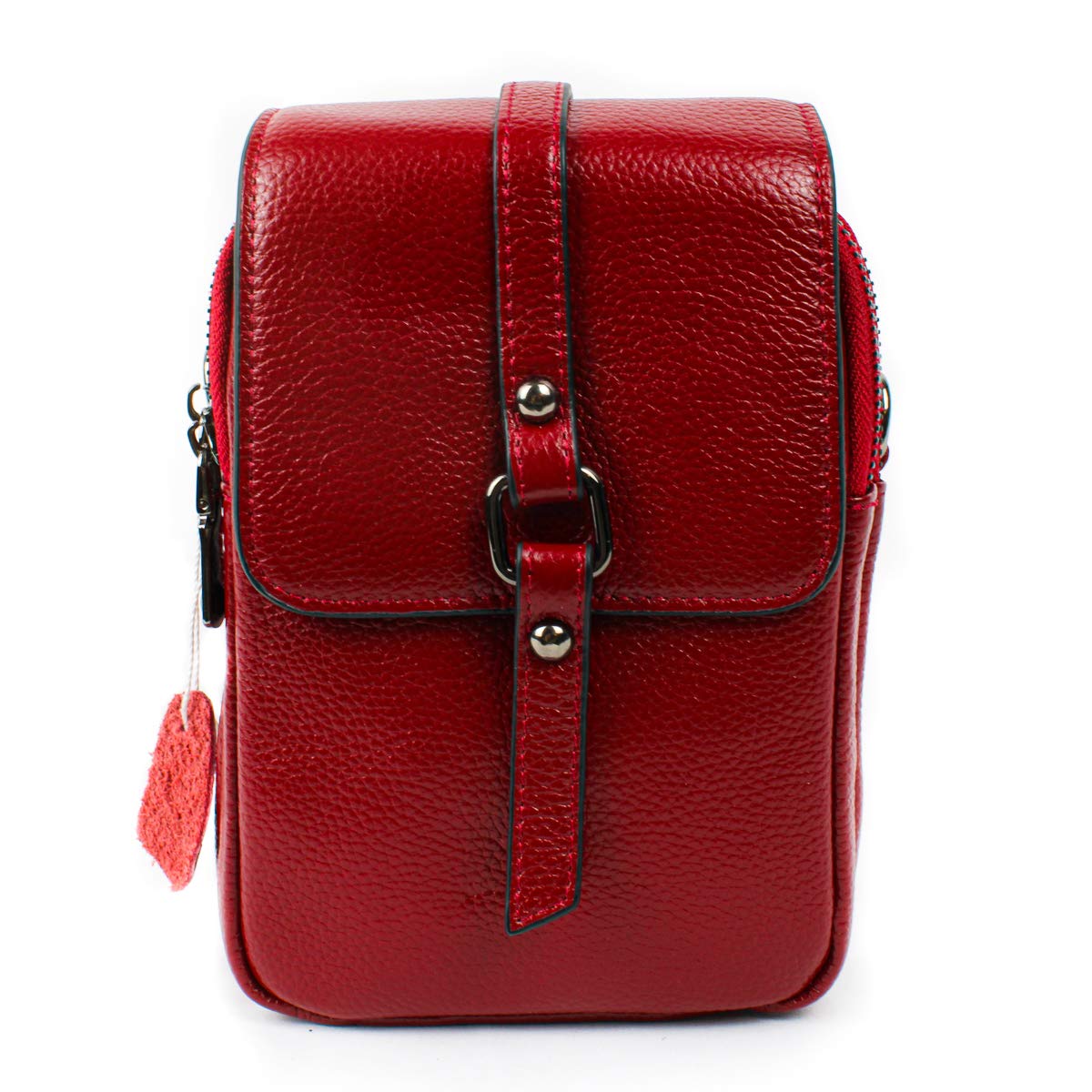 Pamo YANA Women's Designer Leather Crossbody Handbag Purse - Stylish & Durable for Work, Travel & Everyday Use