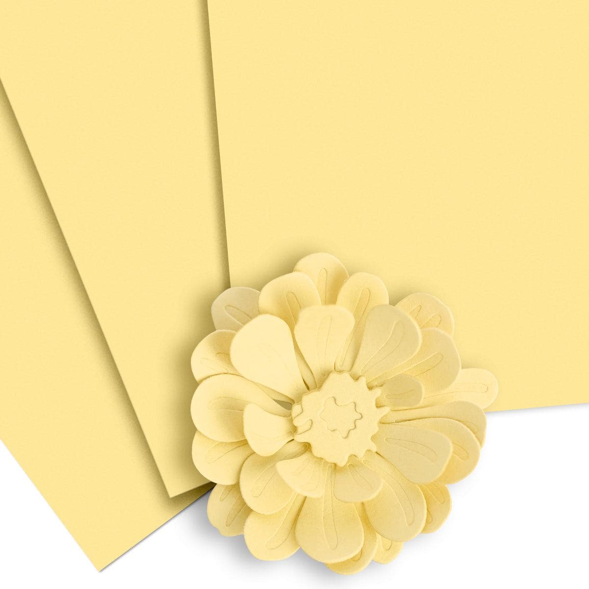 Premium Buttercream Cardstock - 10 Sheets for Scrapbooking, Card Making & DIY Crafts - Perfect for Wedding Invitations, Greeting Cards & Home Decor Projects