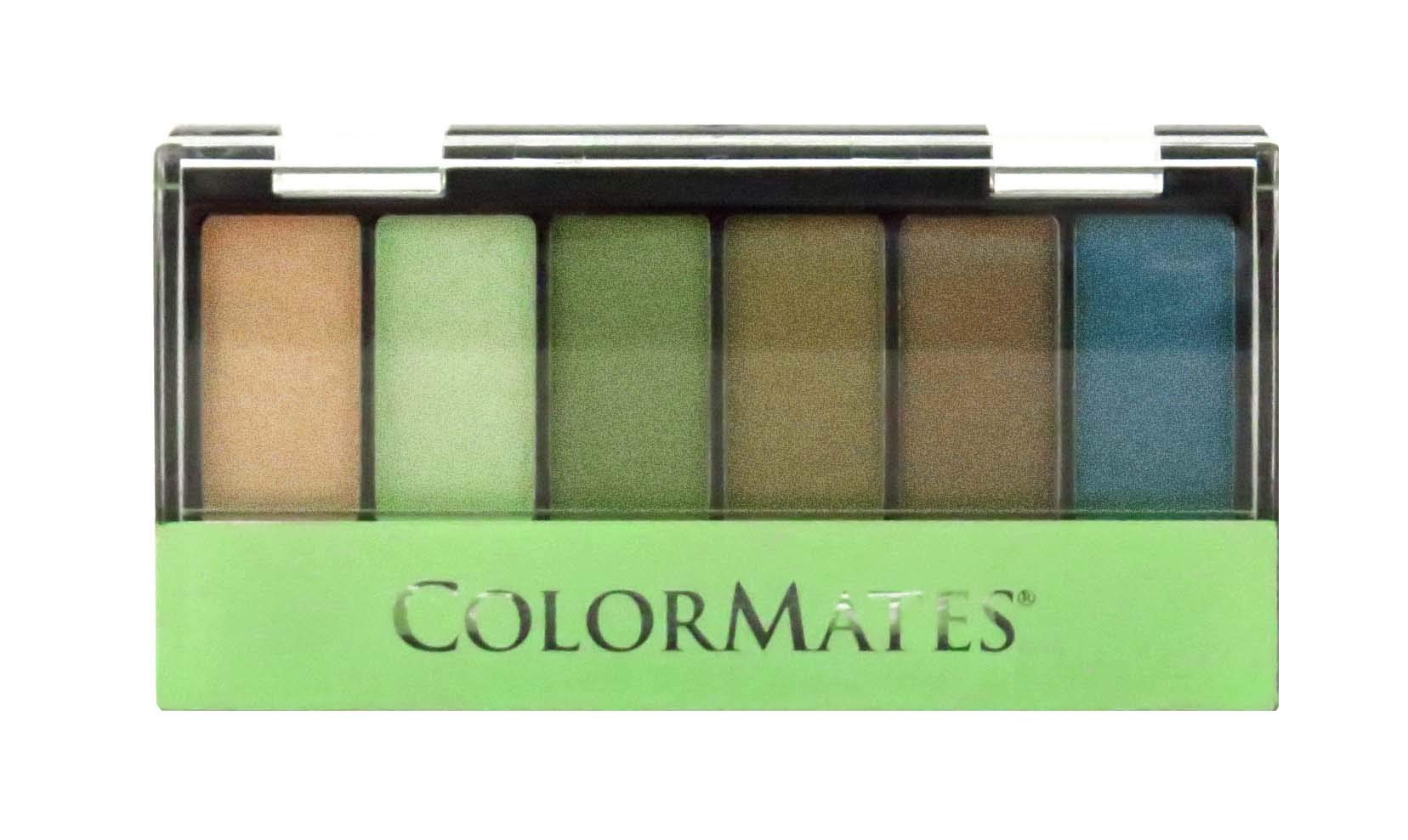 Mineral 6-Pan Eyeshadow Palette - Rainforest Green (0.25 oz) | Vegan, Cruelty-Free Makeup for Natural & Glam Looks | Perfect for Everyday Wear & Special Occasions