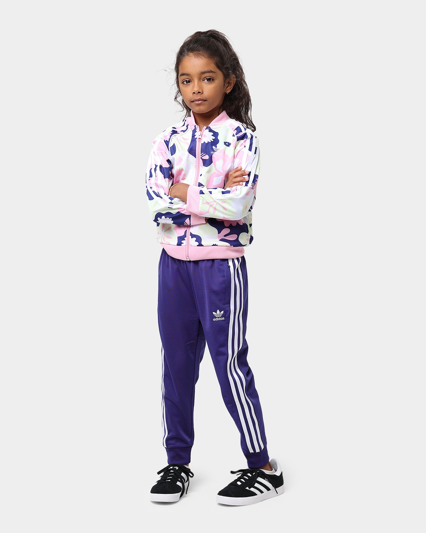 Adidas Kids' SST Track Suit Set - Multi-Color Athletic Outfit for Boys & Girls - Perfect for Running, Training & School Sports