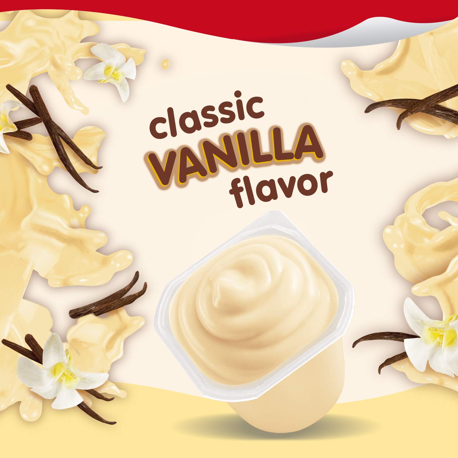 Snack Pack Vanilla Pudding Cups - 4 Count (12 Pack) | Delicious & Convenient Snack for Kids Lunch Boxes, Office Desserts & On-the-Go Treats