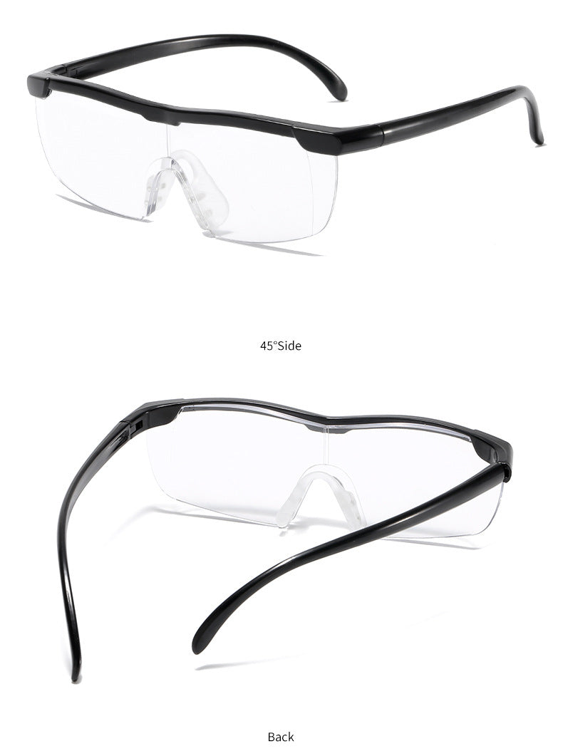 Dual Focus Reading Glasses with Single & Bifocal Lenses - Perfect for Reading, Computer Work & Close-Up Tasks