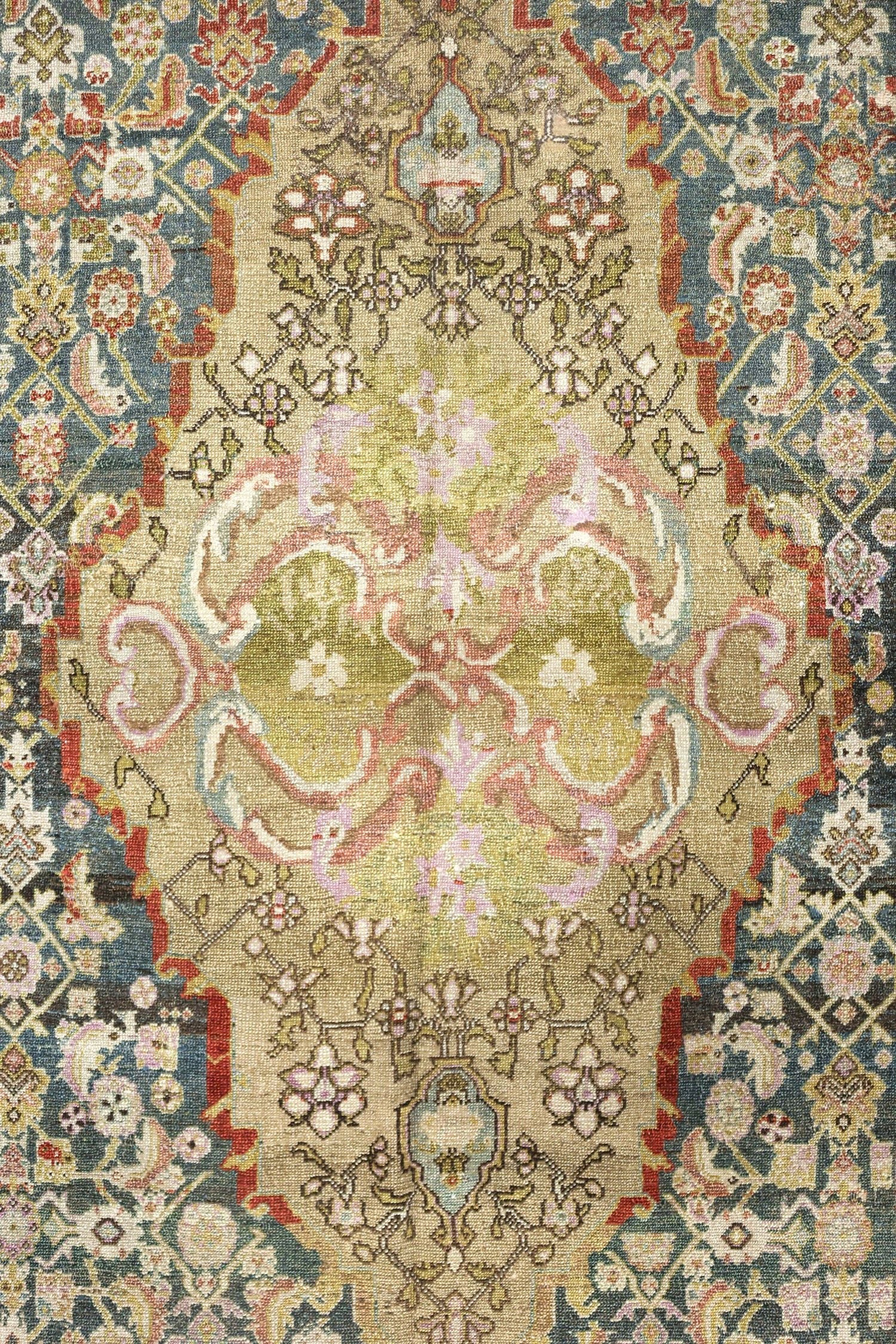 Antique Kurd Bijar Handwoven Tribal Rug - Authentic Persian Carpet for Home Decor, J75653 | Perfect for Living Room, Bedroom & Office Flooring