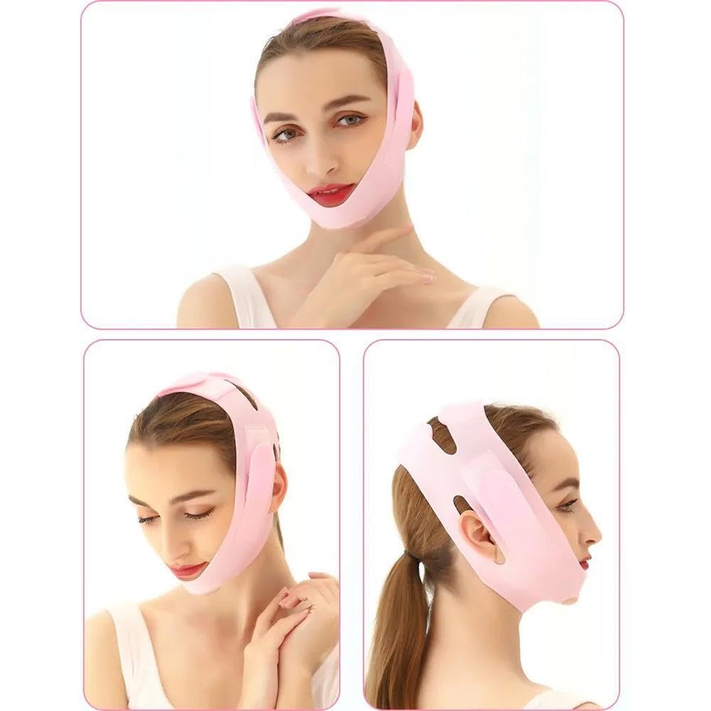 Kesig® Double Chin Lift Mask - Silicone V-Line Lifting Face Mask for Women & Men | Skin Tightening & Jawline Contouring | Perfect for Daily Skincare & Special Occasions