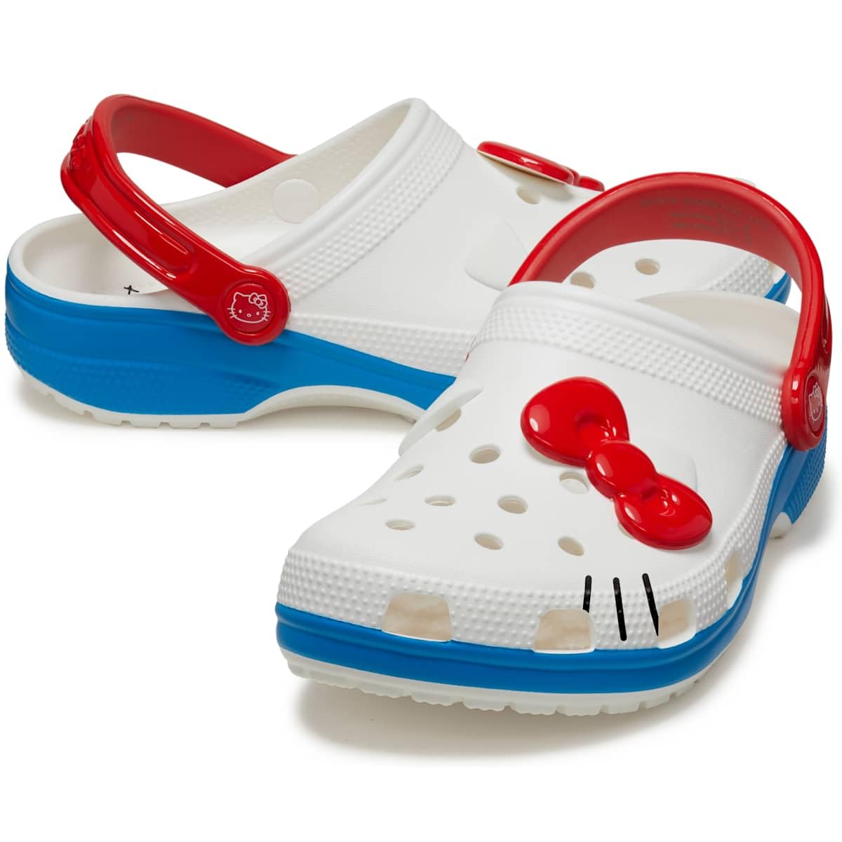 Crocs Unisex-Adult Classic Hello Kitty Clogs | Comfortable Slip-On Shoes for Women & Men | Perfect for Casual Wear, Beach, and Home Use