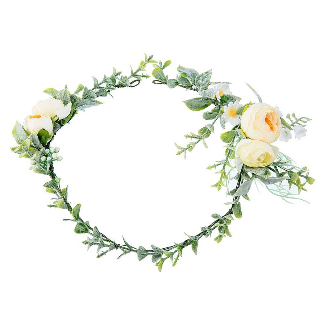 Zoylink Bridal Hair Comb - Elegant Artificial Flower Side Hair Clip for Weddings, Prom, Bridal Shower & Special Occasions | Wedding Hair Accessories for Women