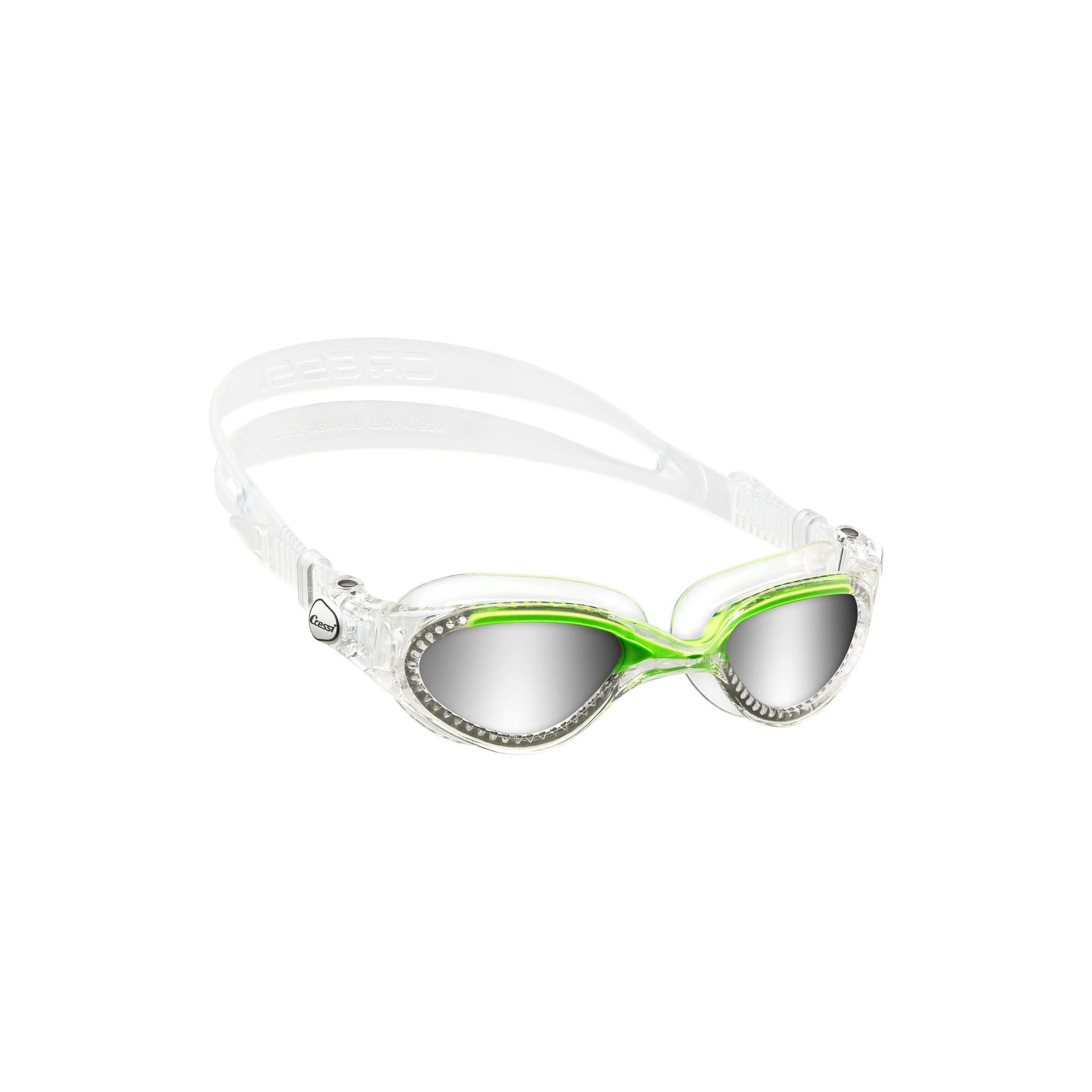 Cressi FLASH Professional Swim Goggles for Adults - Anti-Fog UV Protection Swimming Goggles - Perfect for Lap Swimming, Triathlon Training & Open Water Swimming
