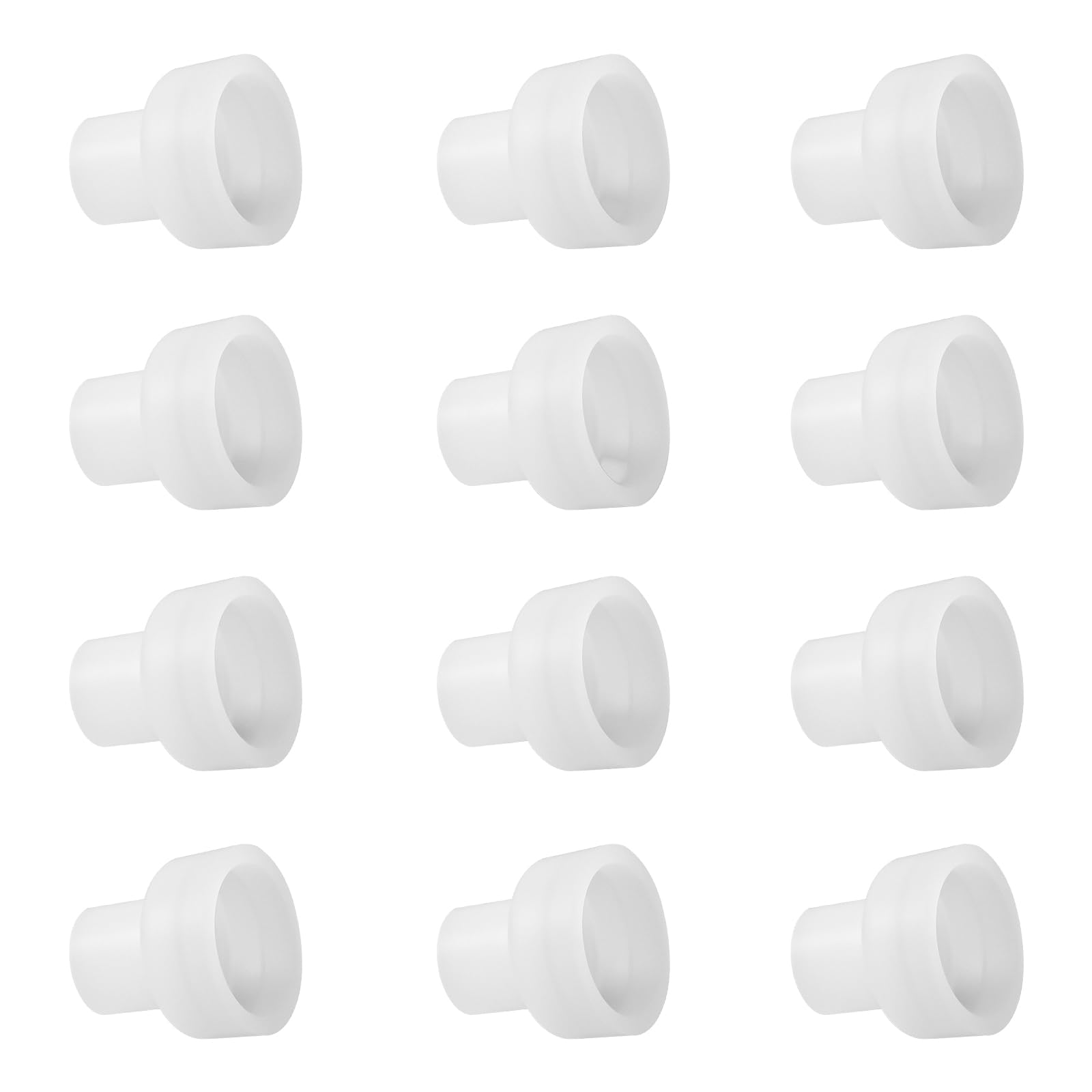12-Pack Bunn 00600.1000 Silicone Faucet Seat Cups - Replacement Parts for Bunn Tea Makers & Coffee Brewers - Durable Nozzle Seals for Commercial Tea Urns & Coffee Machines - Perfect for Restaurants, Cafes & Offices