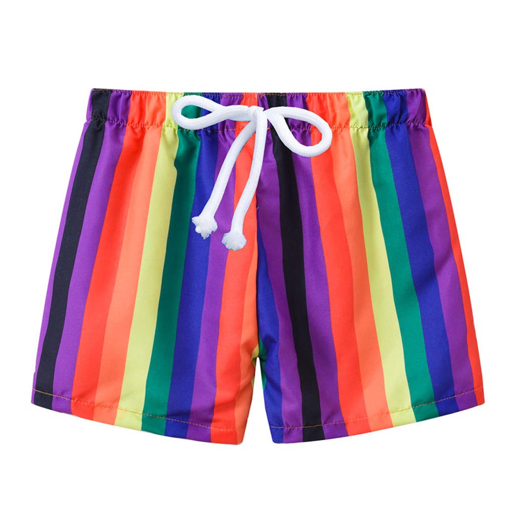 Boys Swim Trunks 1-6 Years - Stretch Swim Shorts for Toddlers | Beach & Pool Play