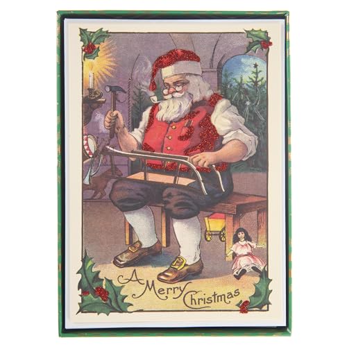 Santa Making Sled