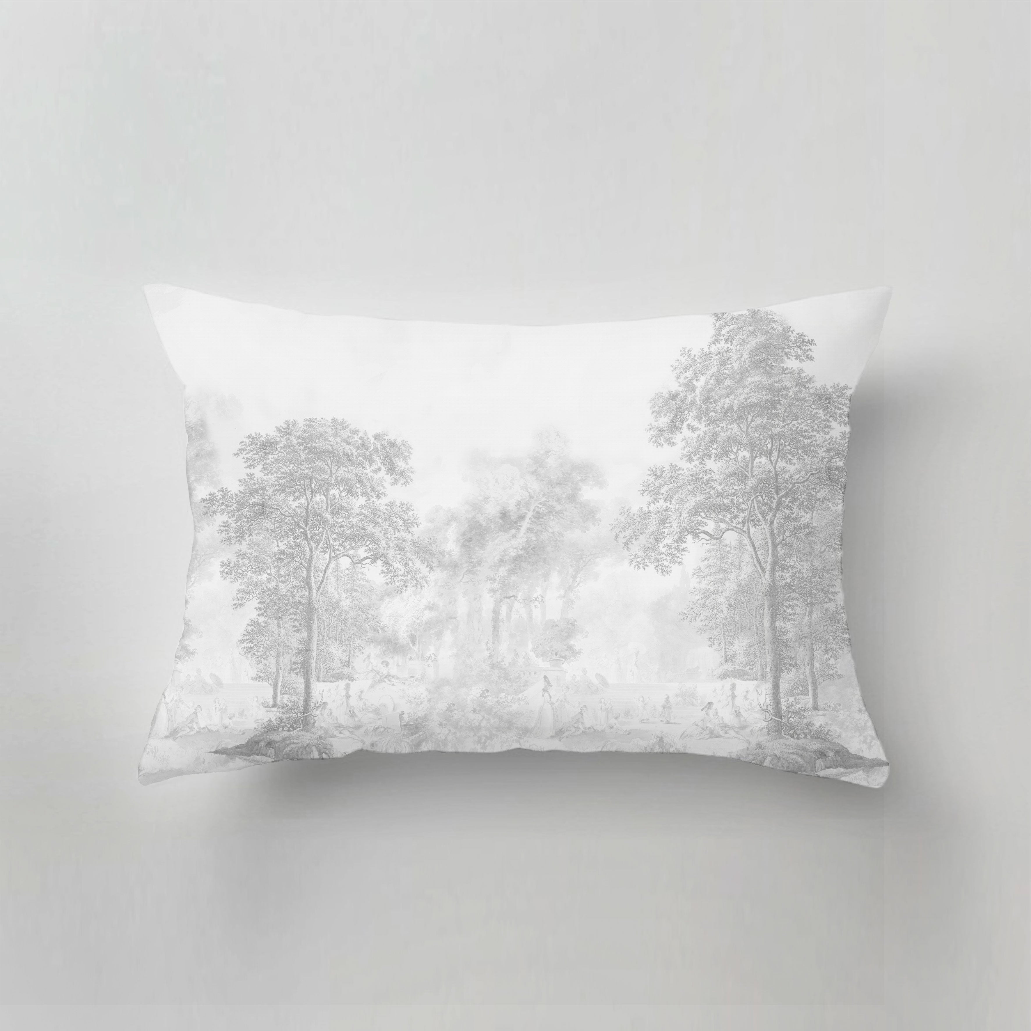 Soft Indoor Pillow for Couch & Bed - Romantic Garden Floral Design - Perfect for Home Decor, Living Room, Bedroom & Cozy Comfort