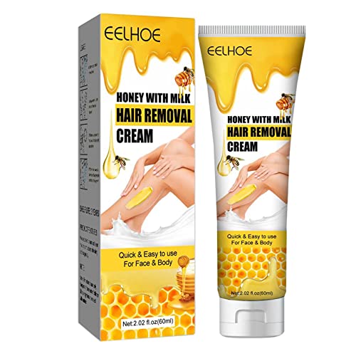 Gentle Armpit Hair Removal Wax Kit for Smooth Skin - Fast & Painless Hair Removal for Body, Legs, Face & Ears - Honey Wax Formula for Sensitive Skin | Perfect for Home Use & Travel