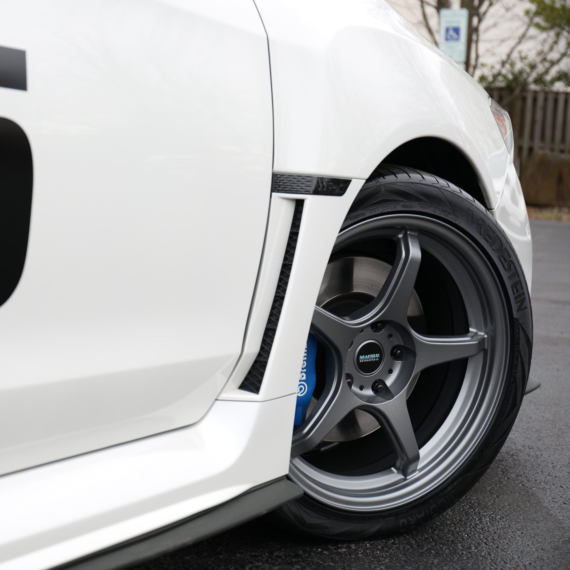 Mach V Wicked Awesome Wheel 18x9.5 5x114.3 +38mm Offset - High Performance Alloy Rims for Sports Cars & Tuner Vehicles - Perfect for Track Racing, Street Driving & Car Shows