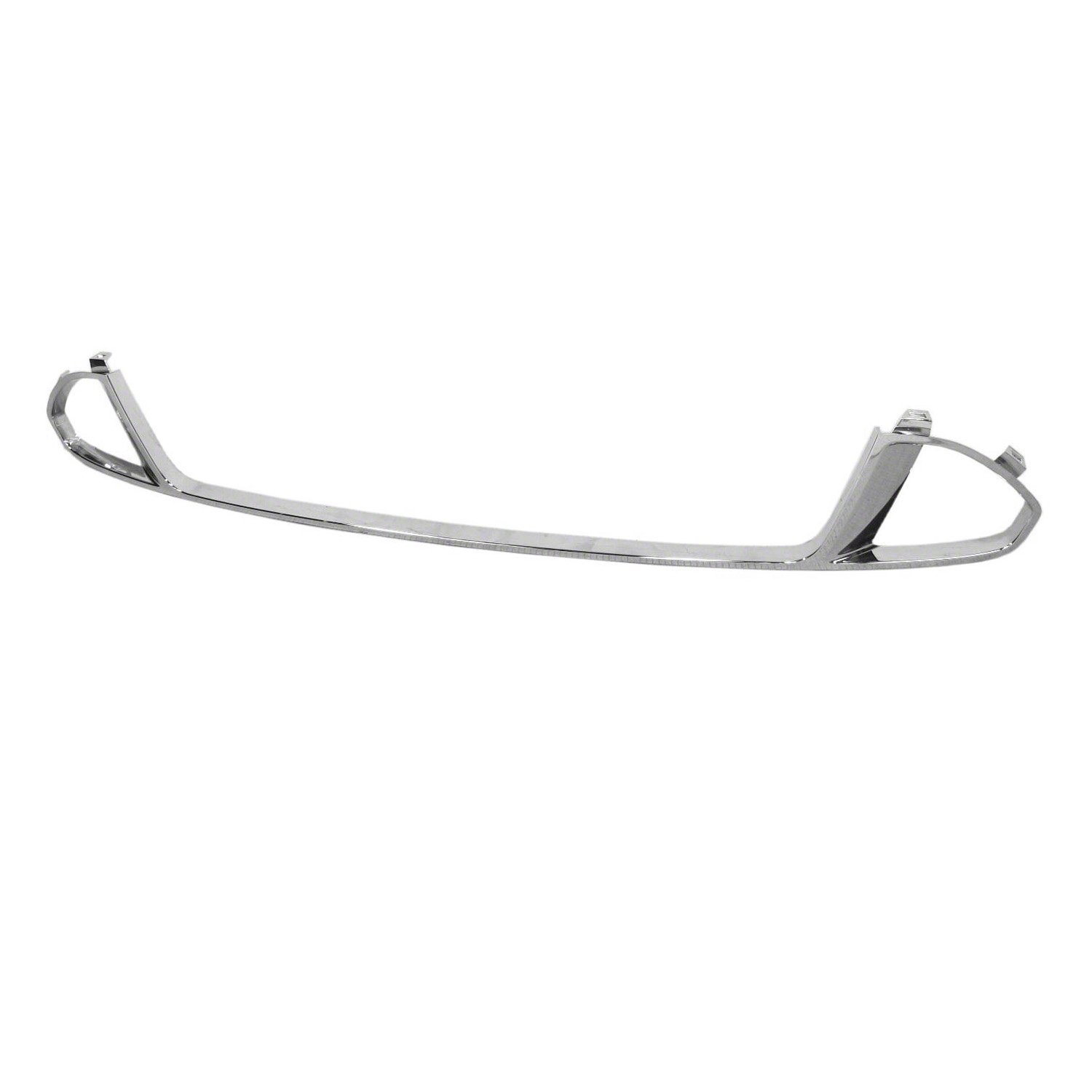 Replacement Chrome Plastic Front Bumper Grille Molding for Car - CRSHX04072 | Perfect Fit for Auto Body Repair & Customization | Enhances Vehicle Appearance & Protection
