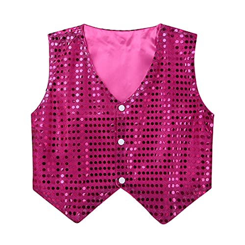 Sequins Rose Red