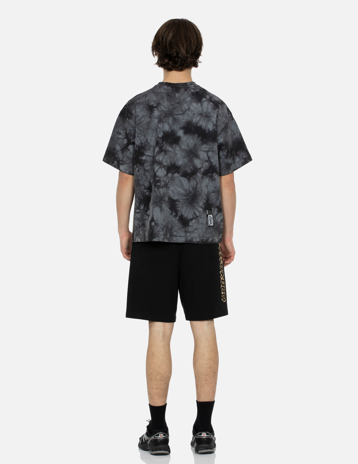 Tie Dye Loose Fit T-Shirt with Seagull Embroidery - Casual Beachwear & Summer Vacation Outfit for Women and Men