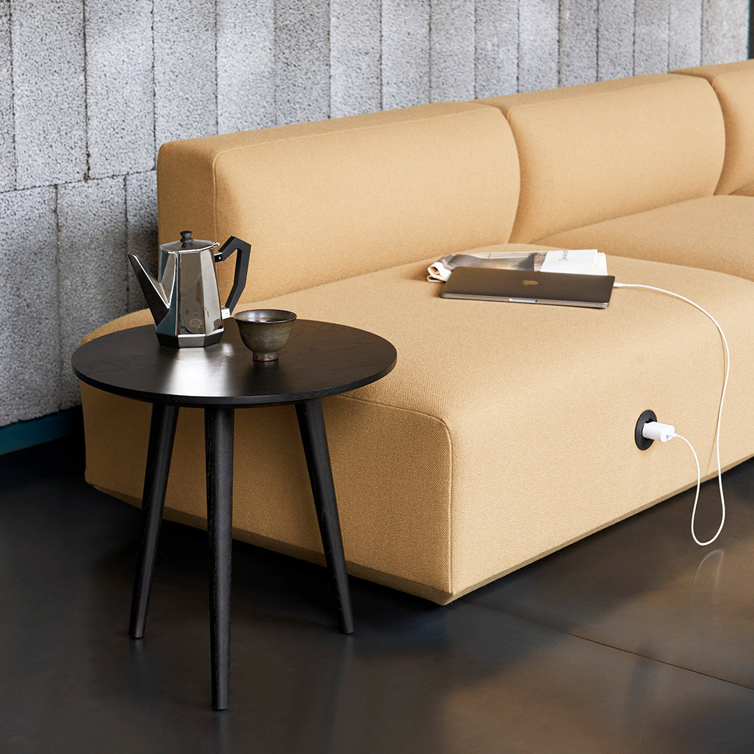 Modern SK13 Side Table - Small Accent Table for Living Room, Bedroom, or Office - Perfect for Holding Lamps, Books, and Drinks