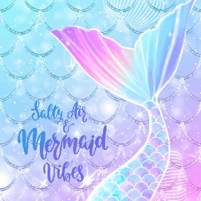 Cute Mermaid Tail Scales