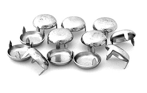 12-Pack Rust-Resistant Metal Glide Feet for Sofa Legs - 3-Prong Furniture Protectors for Hardwood Floors & Carpets | Prevents Scratches & Noise