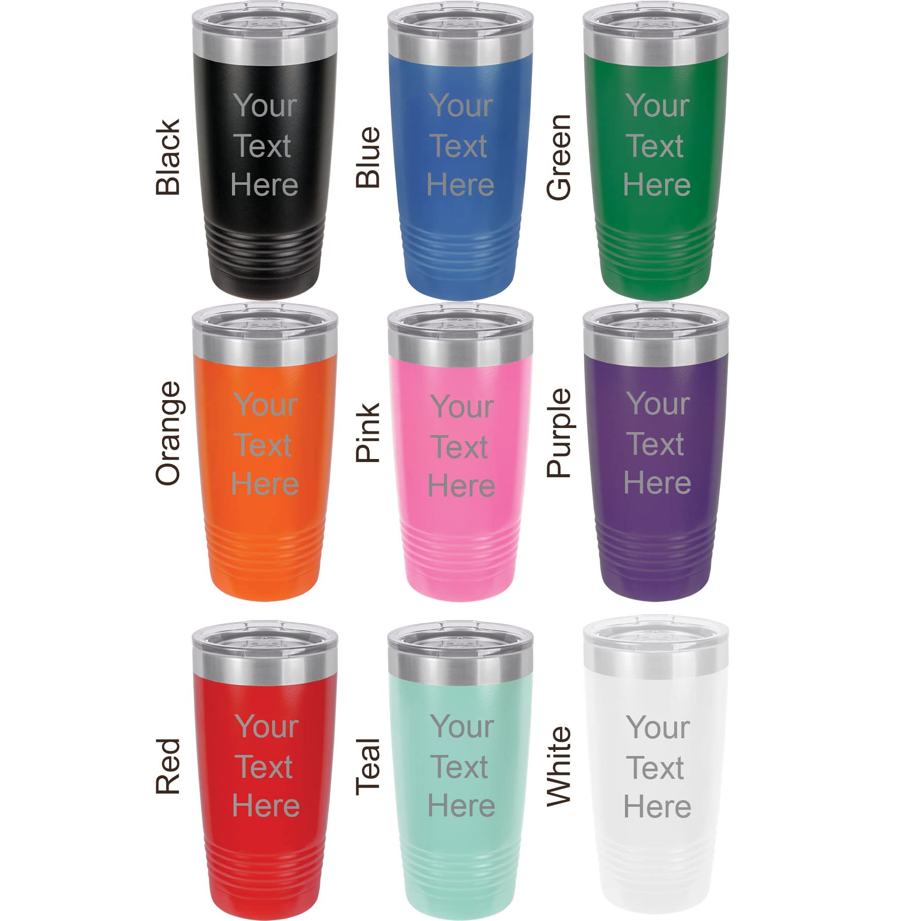 Personalized Stethoscope Nurse Insulated Tumbler - 20oz Custom Text Travel Coffee Mug (Purple) | Great for Medical Professionals, Students & Healthcare Workers - Perfect Gift for Nurses, Doctors & Medical Graduates