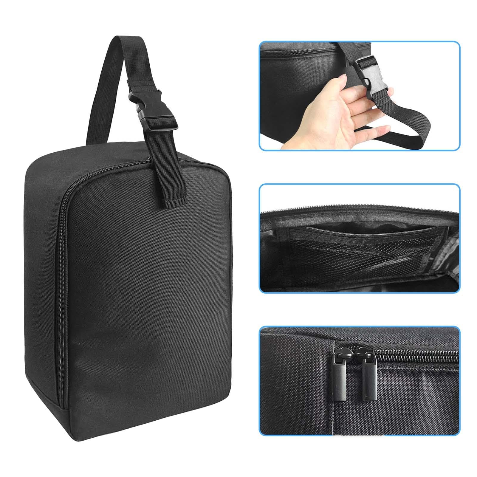 Perfk Steamer Organizer - Lightweight Travel Hanging Garment Bag with Shoulder Strap for Steam Iron, Dustproof Storage & Portable Transport | Perfect for Business Trips, Vacations & Home Use