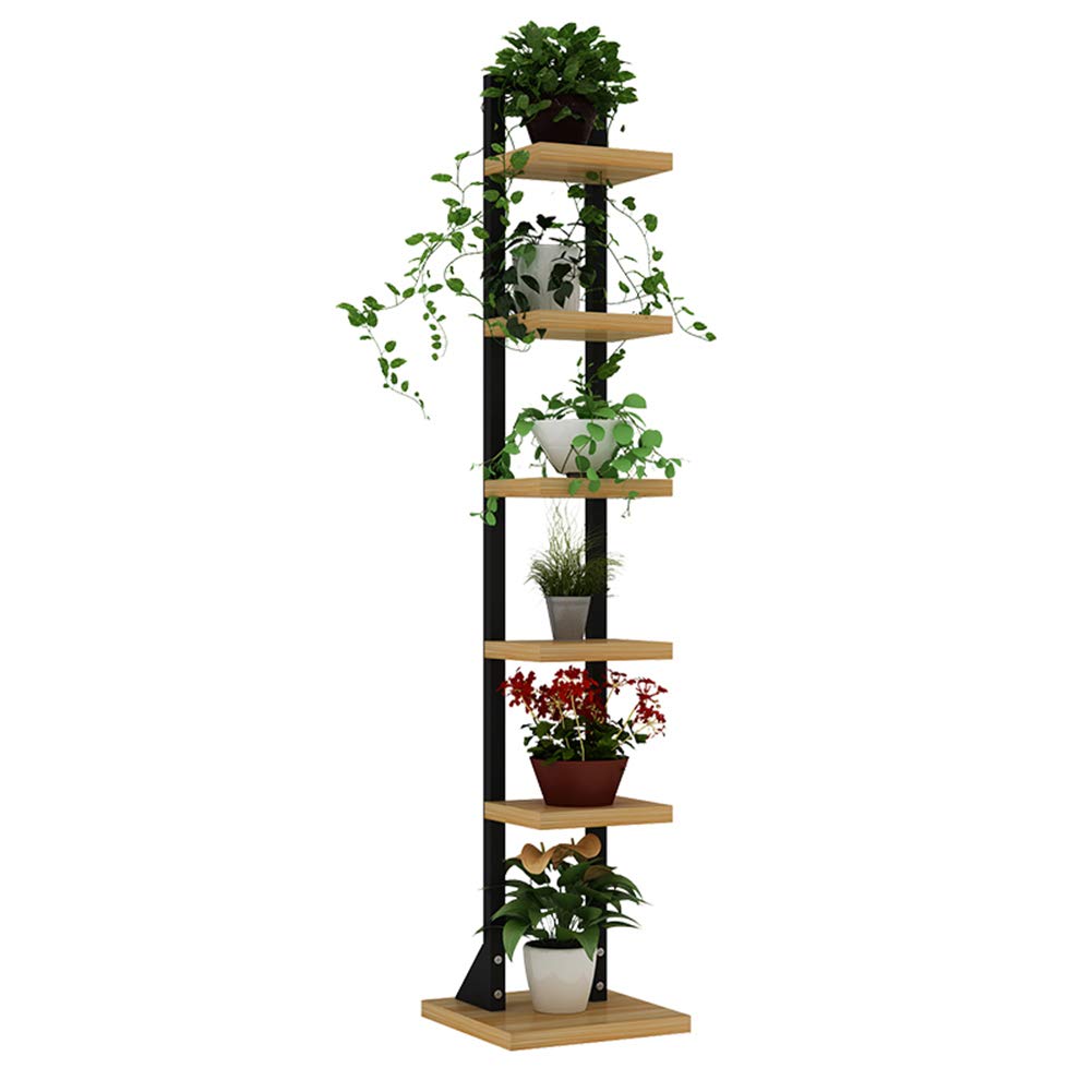XEWNEG 5-Tier Corner Shelf - Multi-Purpose Storage Rack for Bedroom, Living Room, Office - Space Saving Organizer for Shoes, Books, Plants, Decor (Black) - Perfect for Small Spaces & Home Organization