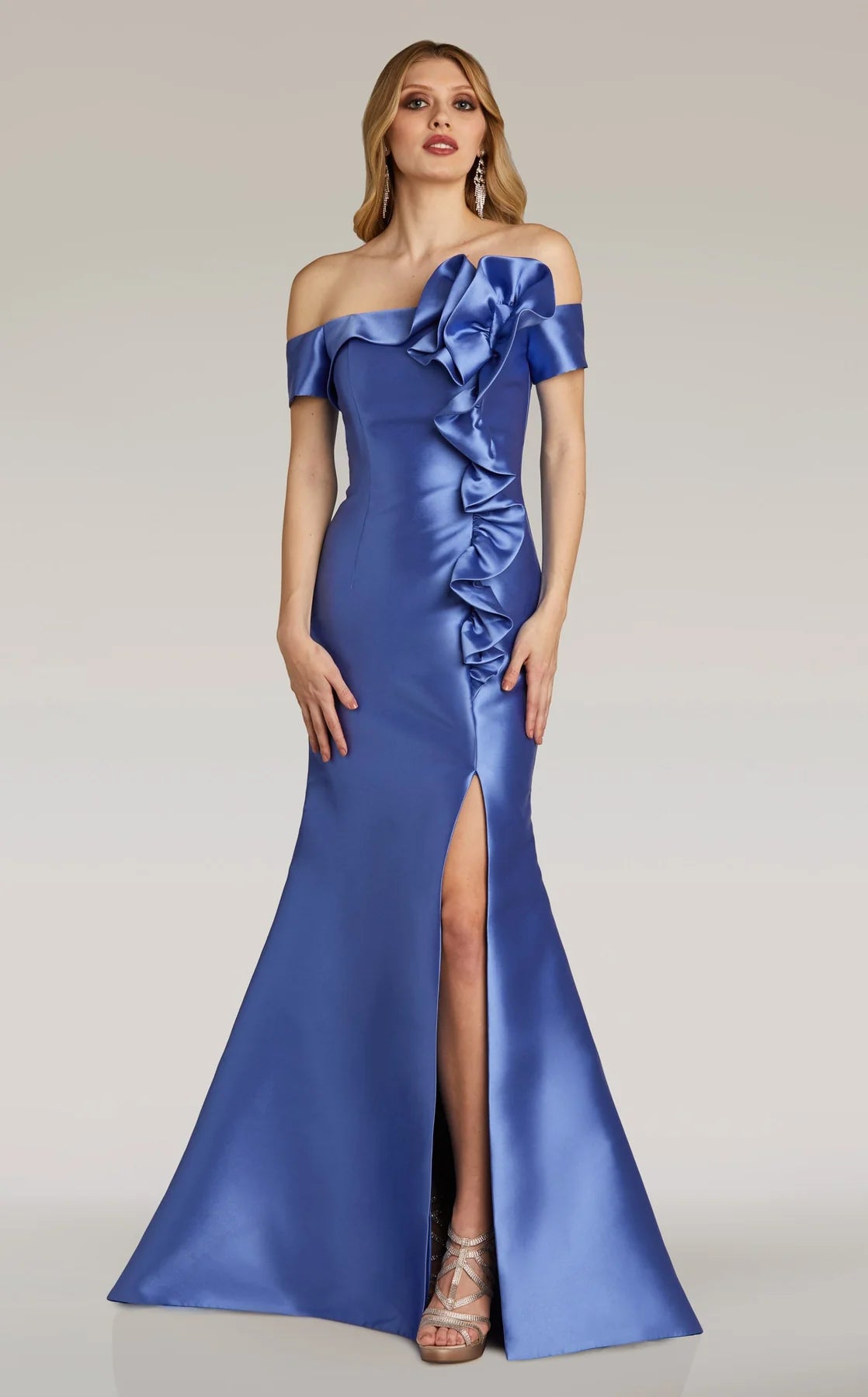 Gia Franco 12313 Women's Elegant Cocktail Dress for Party, Wedding & Special Occasions | Flattering A-Line Silhouette | Plus Size Options Available
